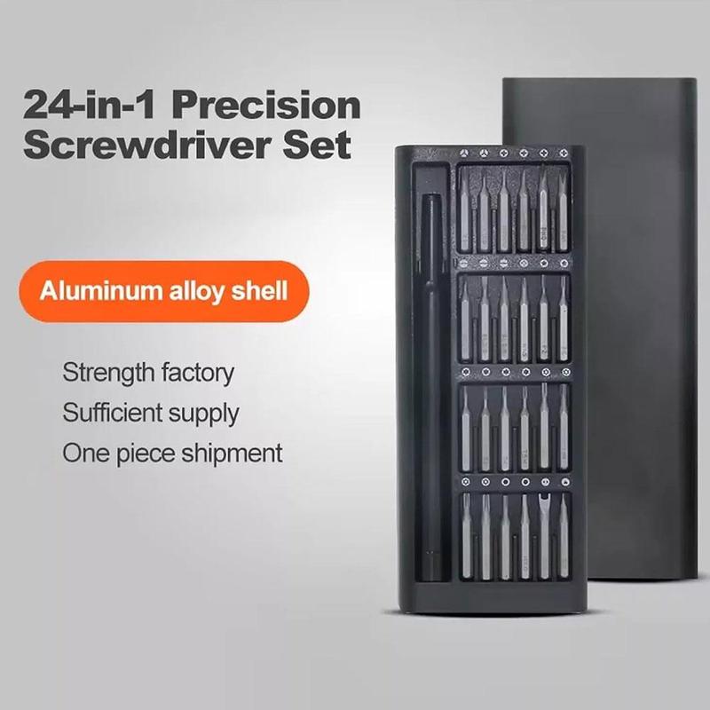 24 in 1 Mini Screwdriver Set, Mini Pocket Magnetic Precision Screwdriver Set, Small Repair Set For Mobile Phone/PC/Camera чёрный
24 in 1 Mini Screwdriver Set, Mini Pocket Magnetic Precision Screwdriver Set, Small Repair Set For Mobile Phone/PC/Camera чёрный