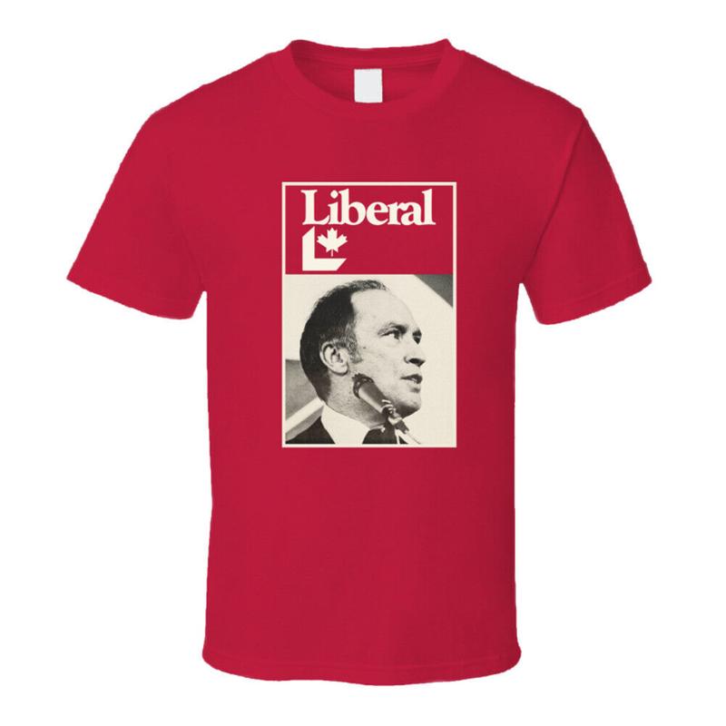 Pierre Trudeau, T-Shirt, Prime Minister, Canada, PET, Justin, Liberal, Canadian 5XL різнокольоровий
Pierre Trudeau, T-Shirt, Prime Minister, Canada, PET, Justin, Liberal, Canadian 5XL різнокольоровий