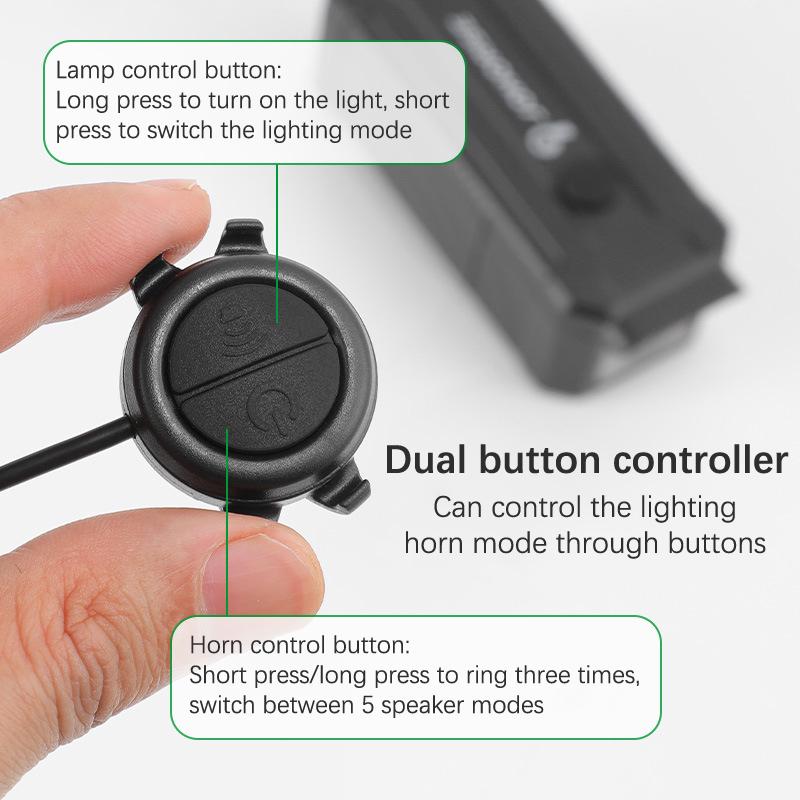 Bicycle Light Usb Rechargeable Bike Handlebar Light With Horn Flashlight 3 Light Modes For Night Riding
Bicycle Light Usb Rechargeable Bike Handlebar Light With Horn Flashlight 3 Light Modes For Night Riding