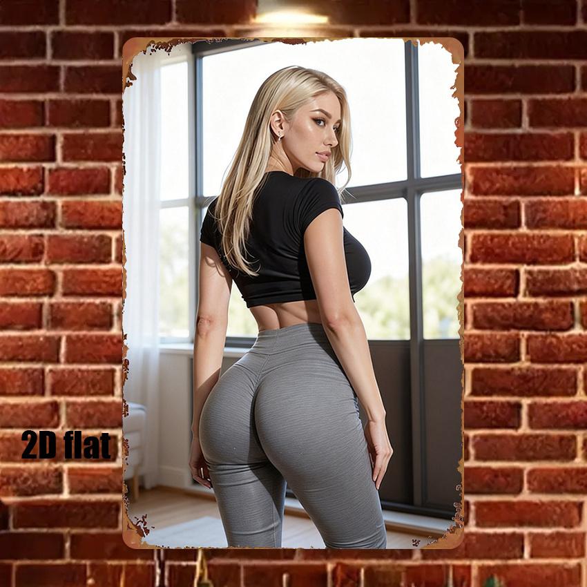 Fitness Woman Silhouette Metal Tin Signx Inch Retro Classic Poster for Bedroom Home Theater Bar Decoration 20x30cm(7.8x11.8inch)
Fitness Woman Silhouette Metal Tin Signx Inch Retro Classic Poster for Bedroom Home Theater Bar Decoration 20x30cm(7.8x11.8inch)