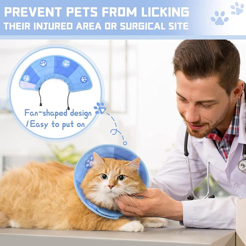 Cat Elizabethan Adjustable Collar Pet Dog Neck Cone Recovery Collar Anti-bite Protective Medical Neck Ring Pet Accessories S
Cat Elizabethan Adjustable Collar Pet Dog Neck Cone Recovery Collar Anti-bite Protective Medical Neck Ring Pet Accessories S