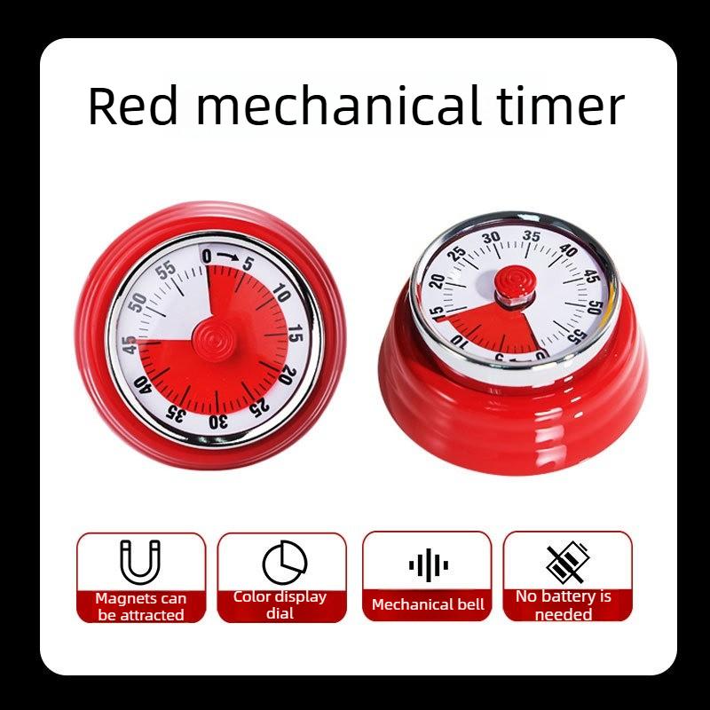 Portable Metal Round Timer Visual Countdown Clock Mechanical Timer for Students Study Time Management Tool червоний
Portable Metal Round Timer Visual Countdown Clock Mechanical Timer for Students Study Time Management Tool червоний