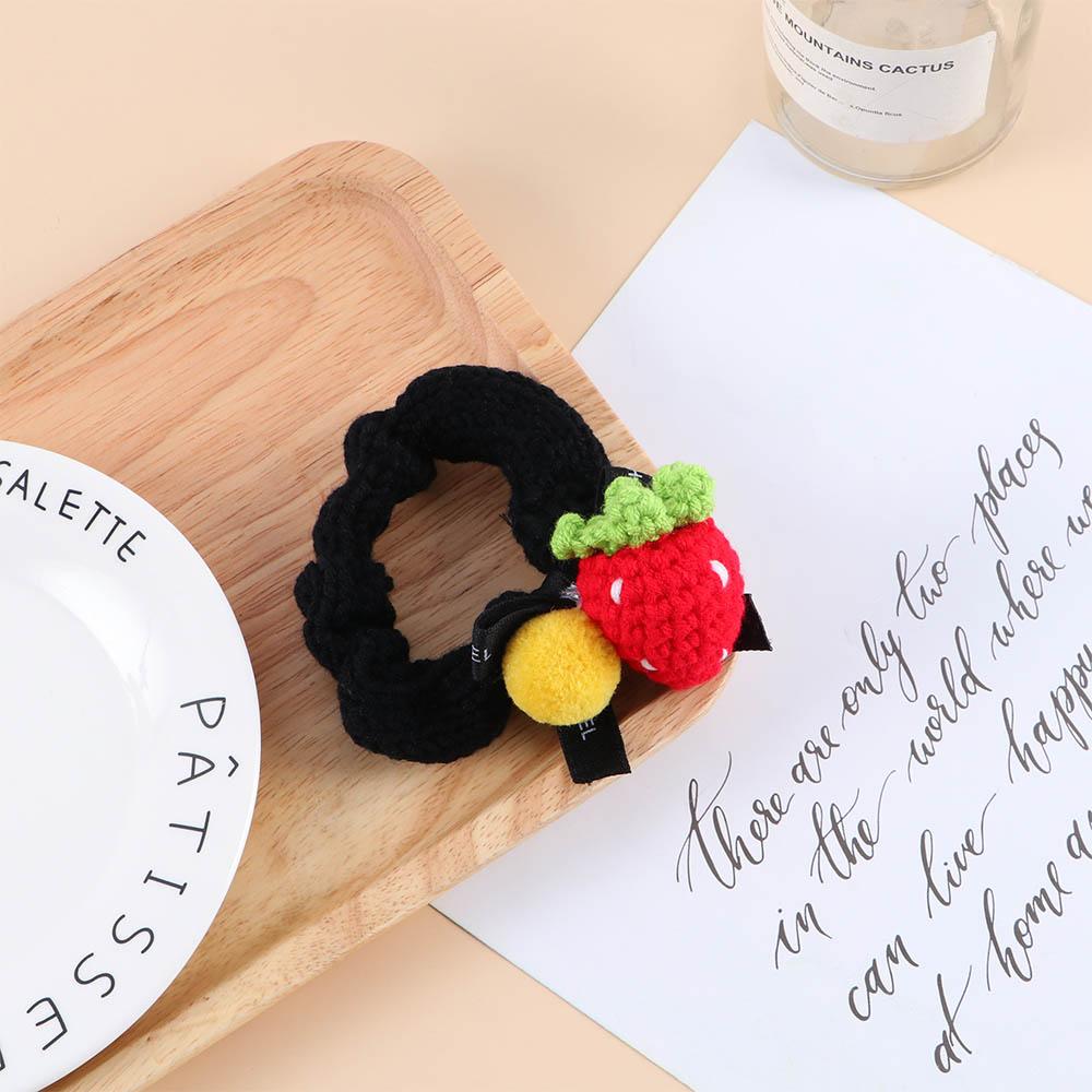 Ponytail Holder Strawberry Bow Hair Rope Female Scrunchies Pearl Head Rope Korean Style Rubber Band B
Ponytail Holder Strawberry Bow Hair Rope Female Scrunchies Pearl Head Rope Korean Style Rubber Band B
