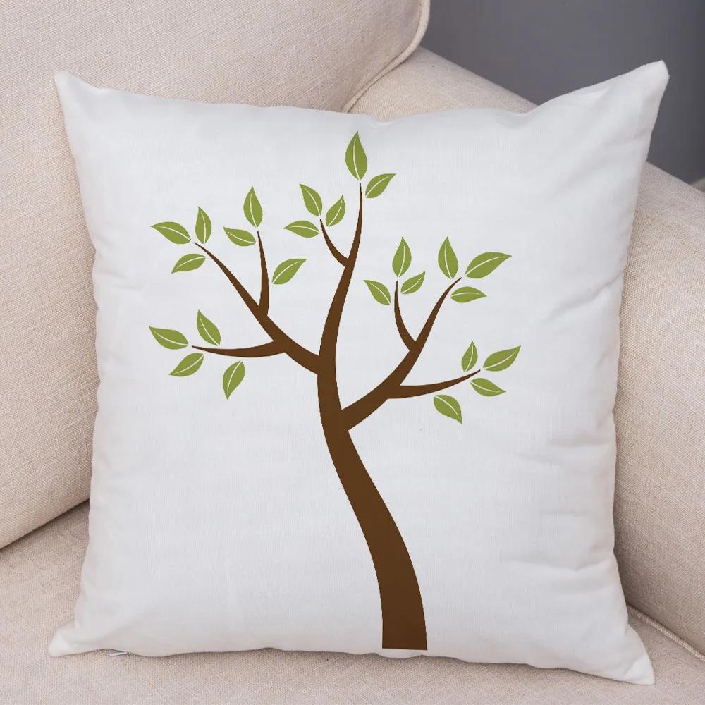 Nordic style Green Leaf Cushion Cover Decor Cartoon Tree Print Pillow Case for Sofa Home Car 45x45cm Soft Plush Pillowcase 12x12Inch
Nordic style Green Leaf Cushion Cover Decor Cartoon Tree Print Pillow Case for Sofa Home Car 45x45cm Soft Plush Pillowcase 12x12Inch