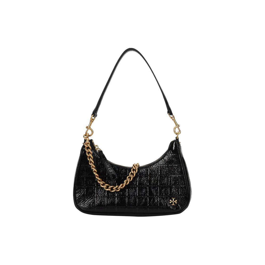 Tory Burch Mercer 22 Spring Summer Silver Chain Double Shoulder Strap Patent Leather Underarm Bag Women Bags Black 134541-001 Basic Set (Bag+Dust Bag)
Tory Burch Mercer 22 Spring Summer Silver Chain Double Shoulder Strap Patent Leather Underarm Bag Women Bags Black 134541-001 Basic Set (Bag+Dust Bag)