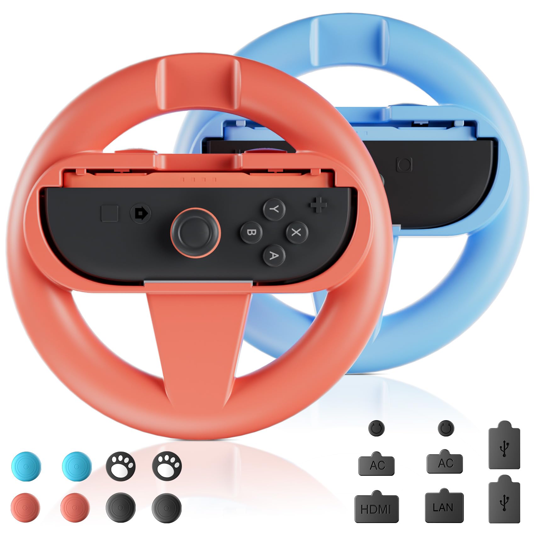 Набір з 2 ексклюзивних ручок для Switch 2 JoyCon 2 DUXICEPIN Switch 2 JoyCon 2 2025 ручка-тримач 2-го покоління для Mario Kart 9 8 Mario Kart легкий
Набір з 2 ексклюзивних ручок для Switch 2 JoyCon 2 DUXICEPIN Switch 2 JoyCon 2 2025 ручка-тримач 2-го покоління для Mario Kart 9 8 Mario Kart легкий