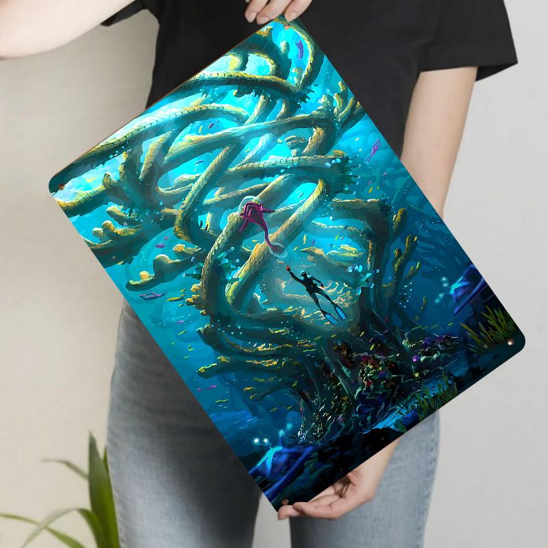 Deep Sea Explorer and Spiral Coral Metal Wall Art Modern Home Decor for Living Room Study Room 20x30cm(7.8x11.8inch)
Deep Sea Explorer and Spiral Coral Metal Wall Art Modern Home Decor for Living Room Study Room 20x30cm(7.8x11.8inch)