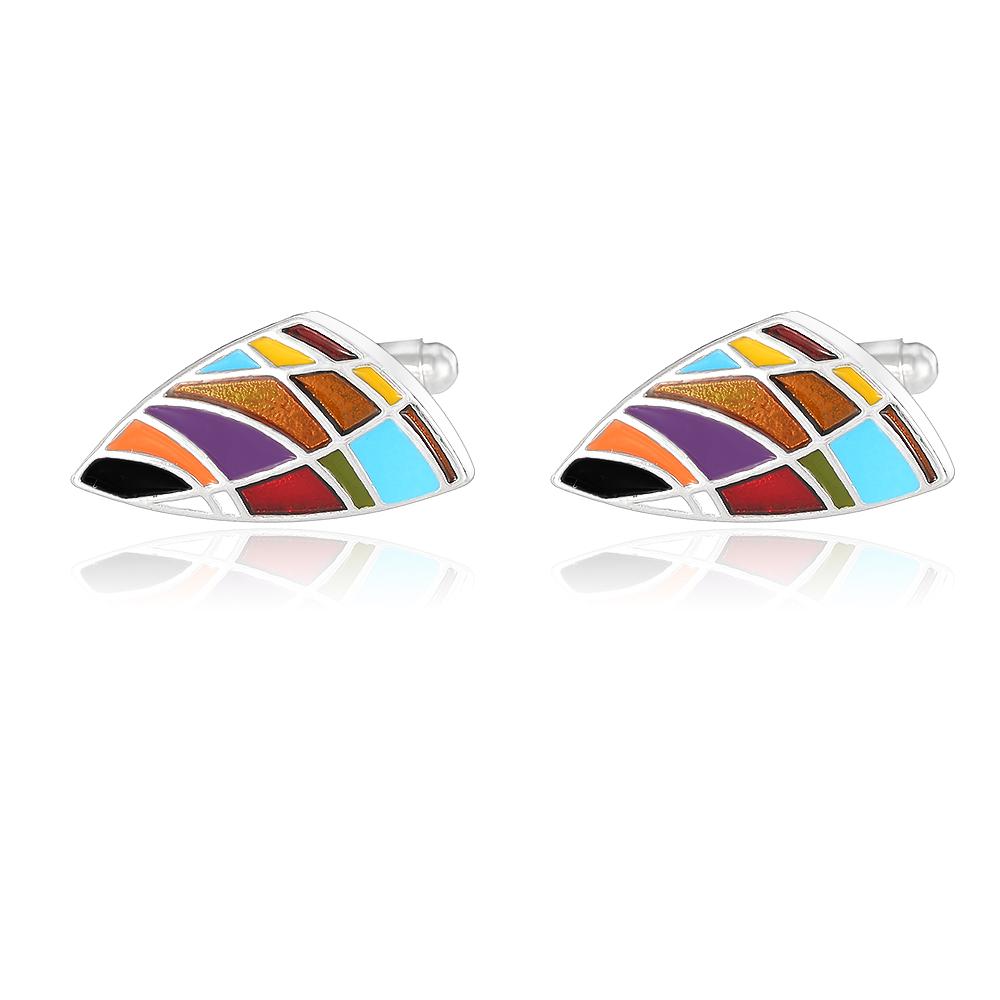 Moder Mens Coloful Pattern Square Cufflinks Pastel Sail Shaped Sleeve Button Birthday Anniversary Father s Day Pretty Gift
Moder Mens Coloful Pattern Square Cufflinks Pastel Sail Shaped Sleeve Button Birthday Anniversary Father s Day Pretty Gift