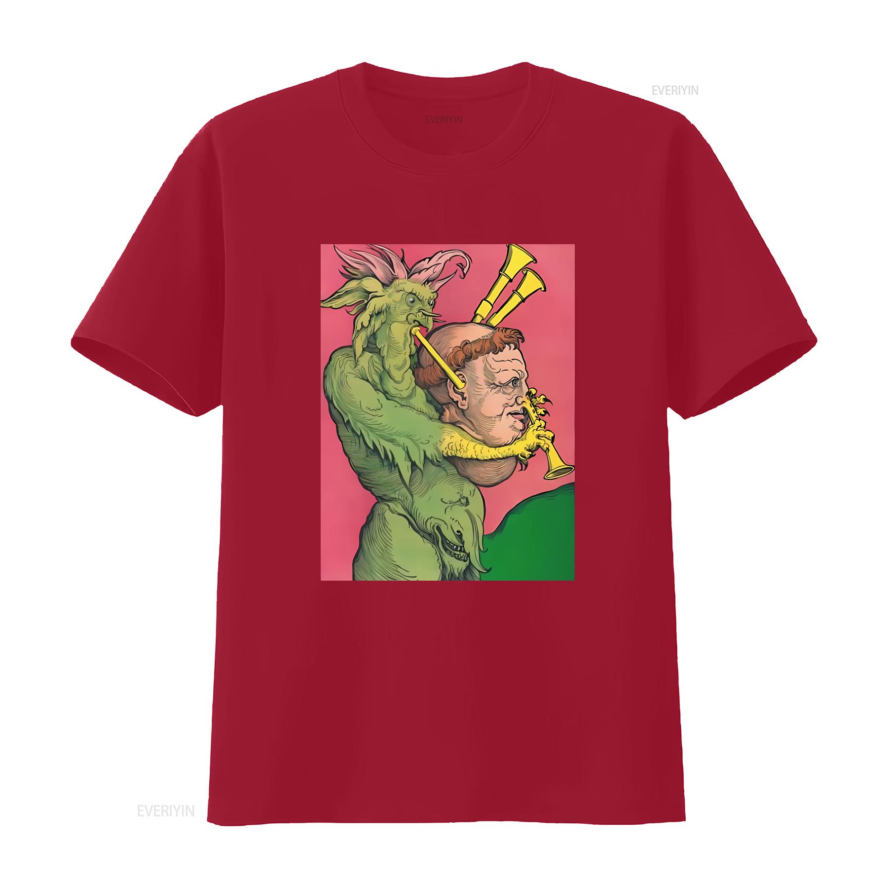 Devils Bagpipes T Shirt Weirdcore Bizarre Art vintage Washed Stylish Soft Top For Everyday Wear homme Unisex Breathable S
Devils Bagpipes T Shirt Weirdcore Bizarre Art vintage Washed Stylish Soft Top For Everyday Wear homme Unisex Breathable S