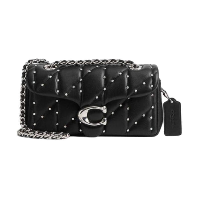 COACH Tabby 20 Rivet Push Lock Sheepskin Crossbody Bag Women s Black чорний
COACH Tabby 20 Rivet Push Lock Sheepskin Crossbody Bag Women s Black чорний