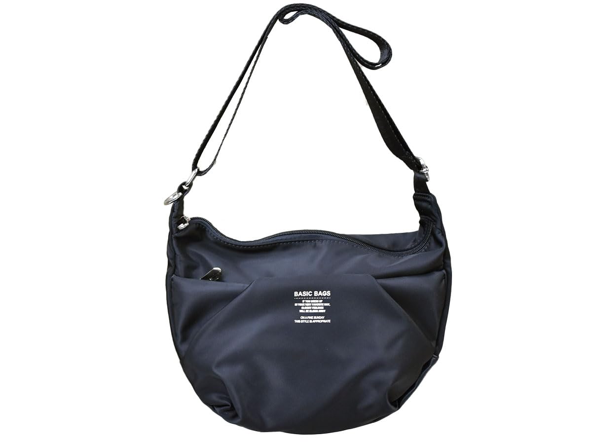 everett Women s Water-Repellent Shoulder Bag, Lightweight, Crossbody, Small, Half-Moon Shape, A5 Size Storage, 6 Pockets, Self-Standing, Nylon,
everett Women s Water-Repellent Shoulder Bag, Lightweight, Crossbody, Small, Half-Moon Shape, A5 Size Storage, 6 Pockets, Self-Standing, Nylon,