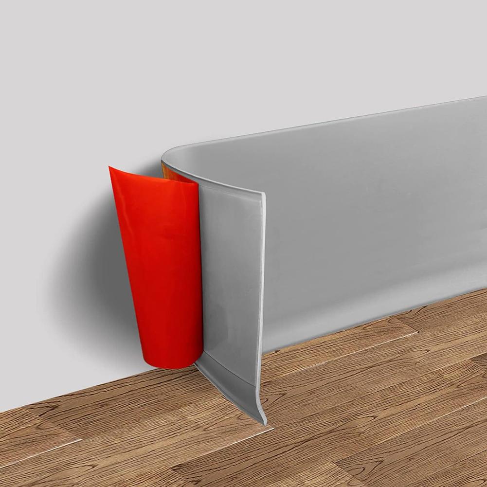 Home Renovation Waterproof Skirting Soft Skirting Three-dimensional Edge Design Appliance Three-dimensional Effect сірий колір
Home Renovation Waterproof Skirting Soft Skirting Three-dimensional Edge Design Appliance Three-dimensional Effect сірий колір