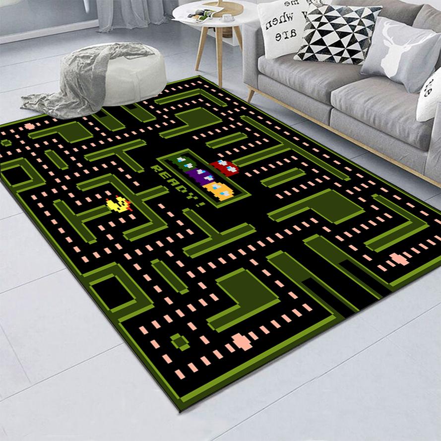 Pac-man ретро игровой ковер милый мультяшный ковер для гостиной спальни подарок украшение дома
Pac-man ретро игровой ковер милый мультяшный ковер для гостиной спальни подарок украшение дома