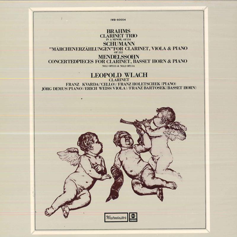 LP Record LEOPOLD WLACH(CLARINET)/FRANZ KVARD - Brahms/Clarinet Trio In A Minor Op. IWB60004 WESTMINSTER Japan Obi Classical Used
LP Record LEOPOLD WLACH(CLARINET)/FRANZ KVARD - Brahms/Clarinet Trio In A Minor Op. IWB60004 WESTMINSTER Japan Obi Classical Used