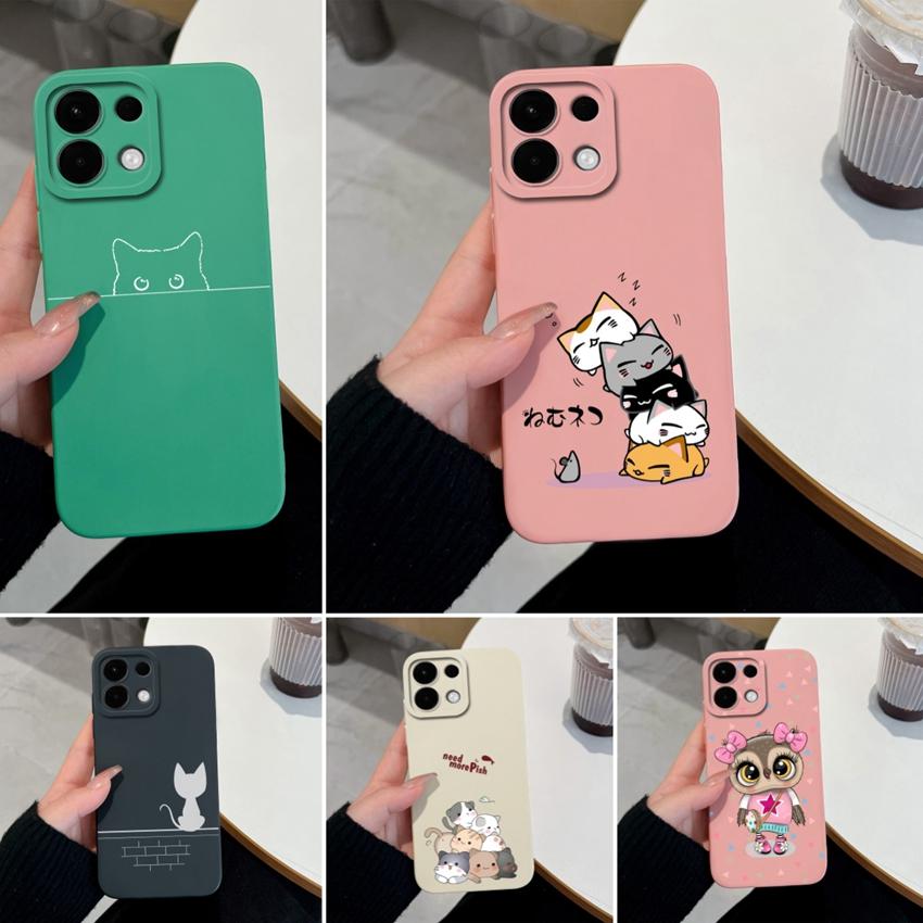 For Oppo K13 Realme 5 6 7 10 8 9 Pro Plus A5X A5 Phone Cases Candy Color Cute Cat Patterns Liquid Silicone Upgraded Shockproof Housing For Oppo Covers Oppo K13 5G
For Oppo K13 Realme 5 6 7 10 8 9 Pro Plus A5X A5 Phone Cases Candy Color Cute Cat Patterns Liquid Silicone Upgraded Shockproof Housing For Oppo Covers Oppo K13 5G