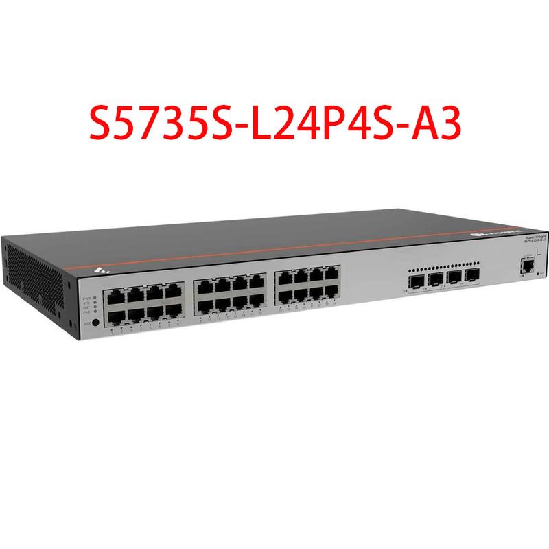 Huawei Kunling S5735S-L24P4S-A3 Gigabit Managed Layer 3 PoE Switch
Huawei Kunling S5735S-L24P4S-A3 Gigabit Managed Layer 3 PoE Switch