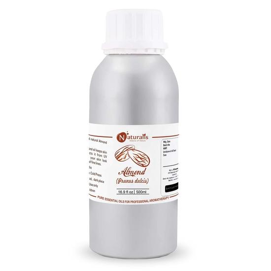 Naturalis Essence of Nature Pure Cold Pressed Sweet Almond Oil for Hair and Skin - 500ml 500ML
Naturalis Essence of Nature Pure Cold Pressed Sweet Almond Oil for Hair and Skin - 500ml 500ML