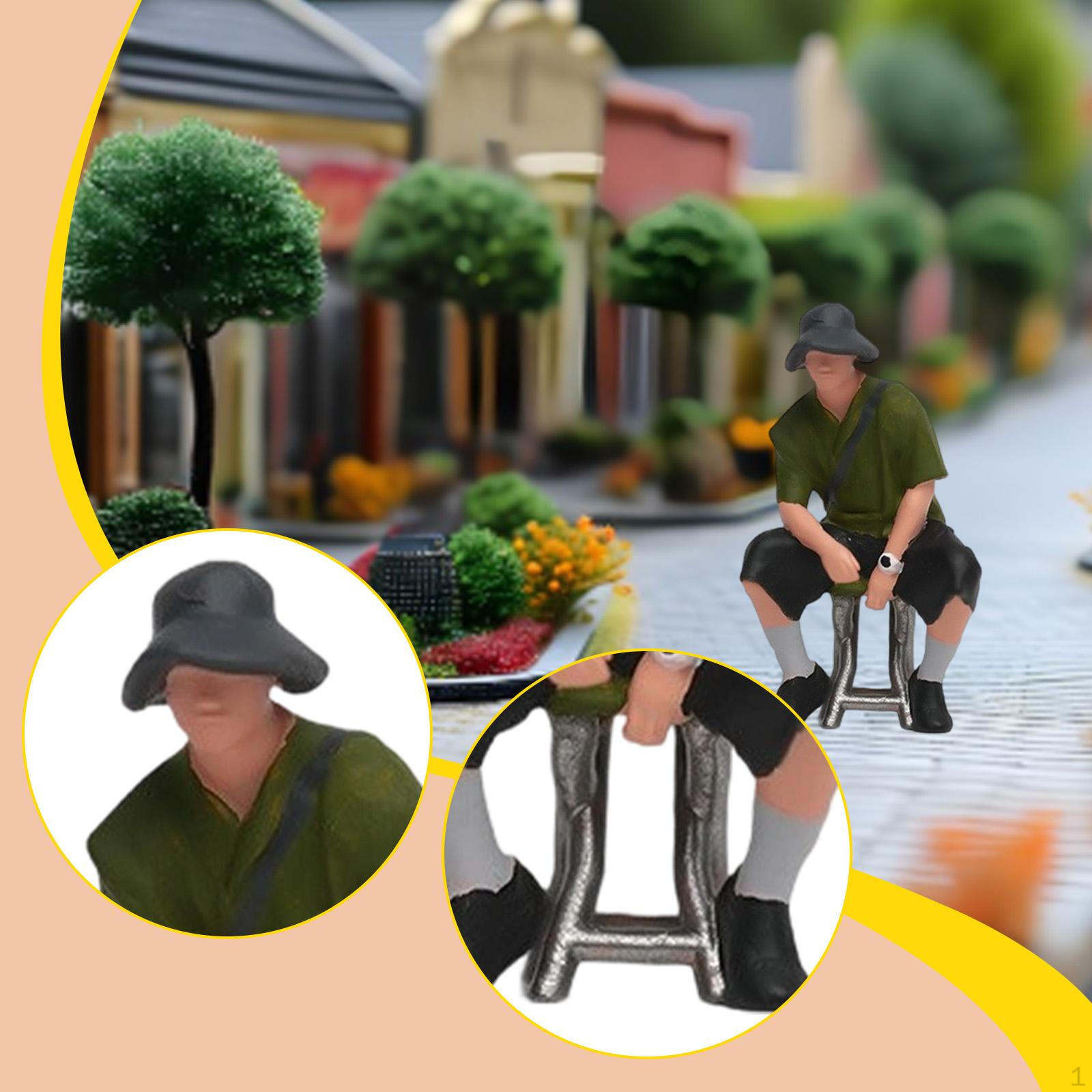 1:64 Man Figure People Model Stimulated Diorama Scenery Mini Figurine for Fairy Garden, DIY Scene,
1:64 Man Figure People Model Stimulated Diorama Scenery Mini Figurine for Fairy Garden, DIY Scene,