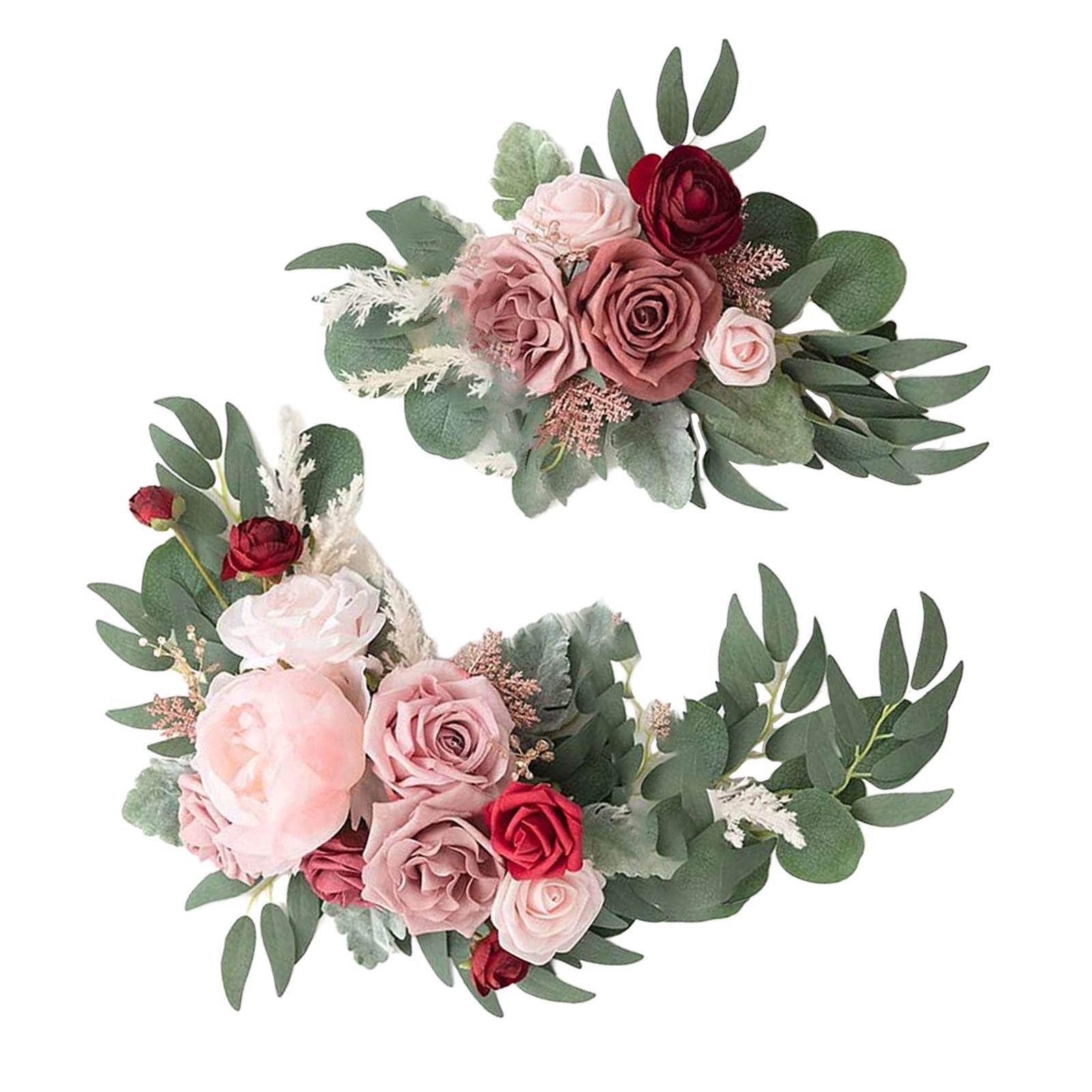 Farmhouse Wedding Arch Rose Wreath Flower Arrangement for Wall Party Decor
Farmhouse Wedding Arch Rose Wreath Flower Arrangement for Wall Party Decor