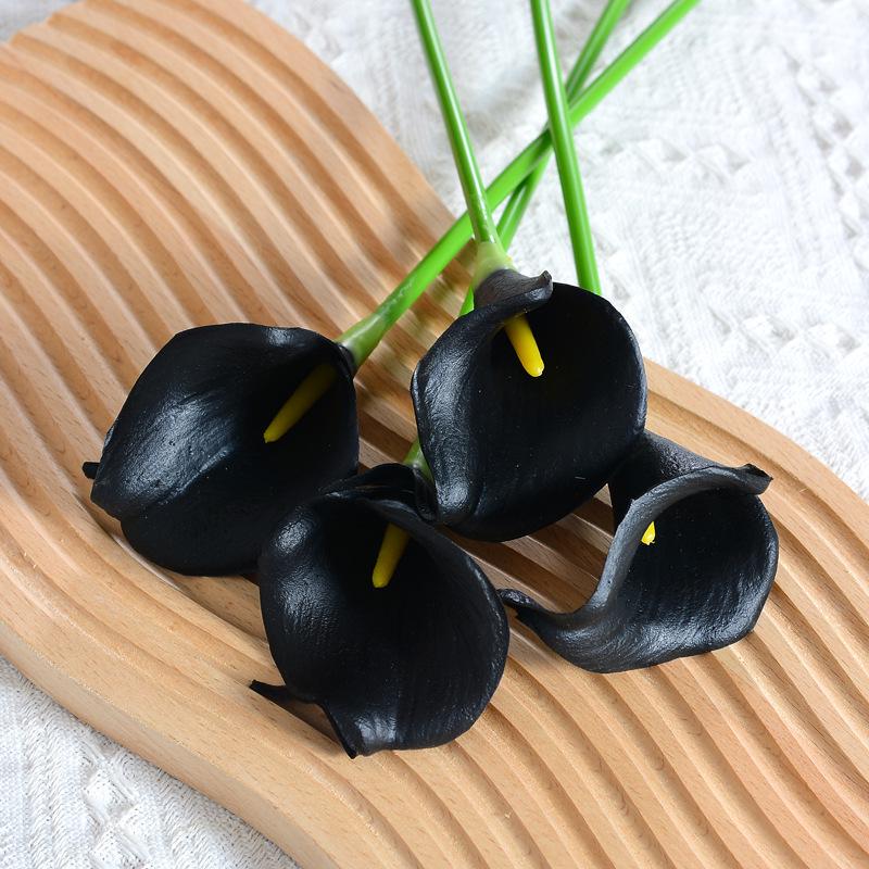 Artificial PU Mini Calla Lily Bouquet for Wedding and Home Decoration
Artificial PU Mini Calla Lily Bouquet for Wedding and Home Decoration