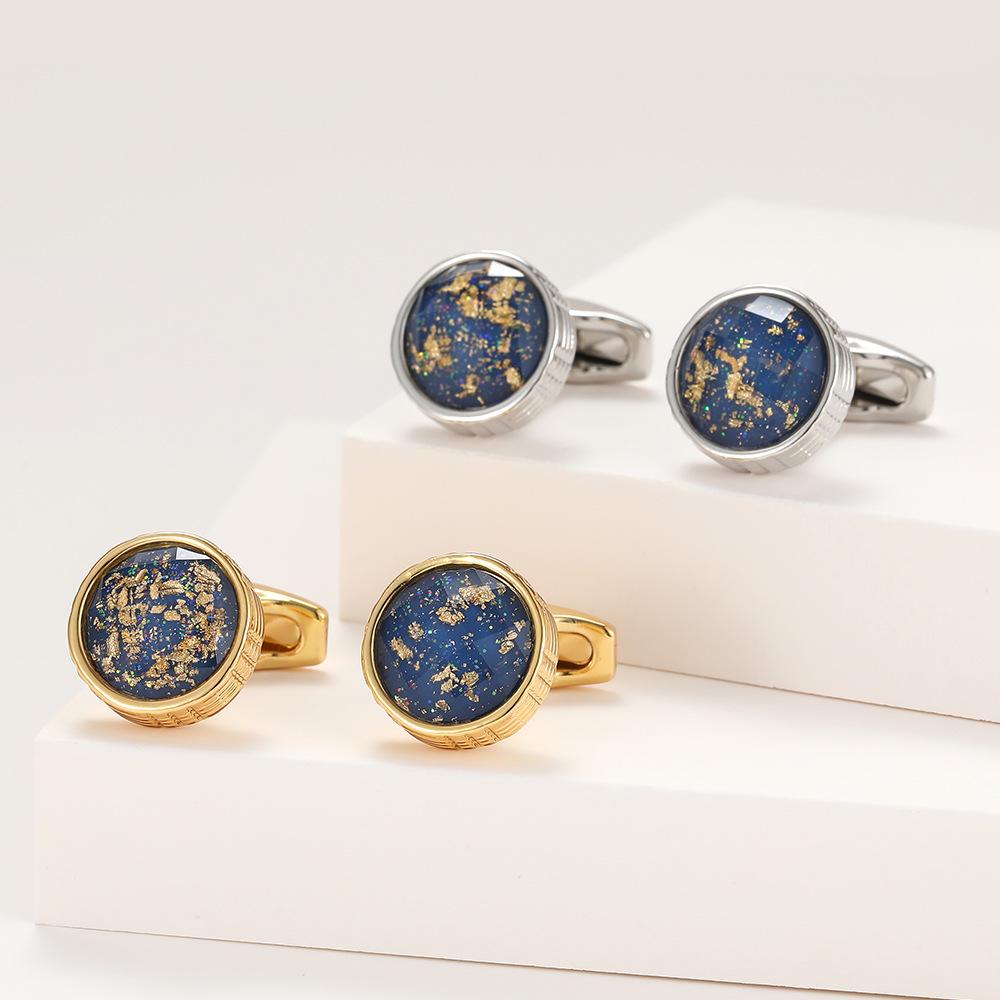 Men s Exclusive 2022 Round Gold Cufflinks - Colorful Shirt Sleeve Studs (XK22S017) N/A
Men s Exclusive 2022 Round Gold Cufflinks - Colorful Shirt Sleeve Studs (XK22S017) N/A
