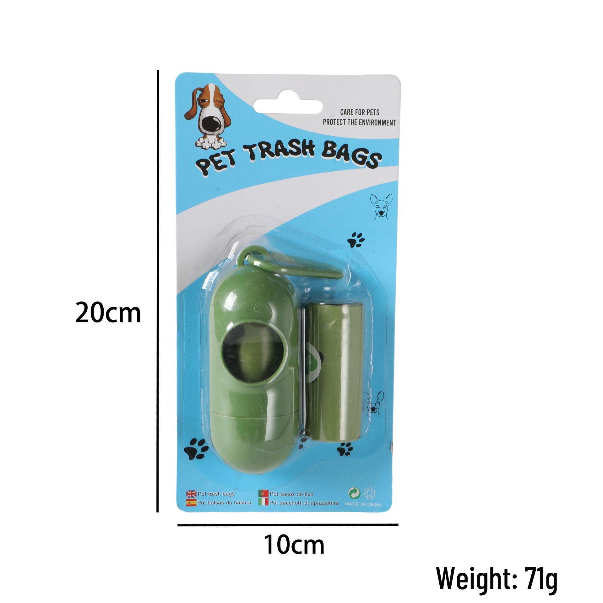 Dog Poop Bag Dispenser & Pet Waste Bags Blister Pack, 1 Roll, 15 bags, 30*22/1 silk
Dog Poop Bag Dispenser & Pet Waste Bags Blister Pack, 1 Roll, 15 bags, 30*22/1 silk