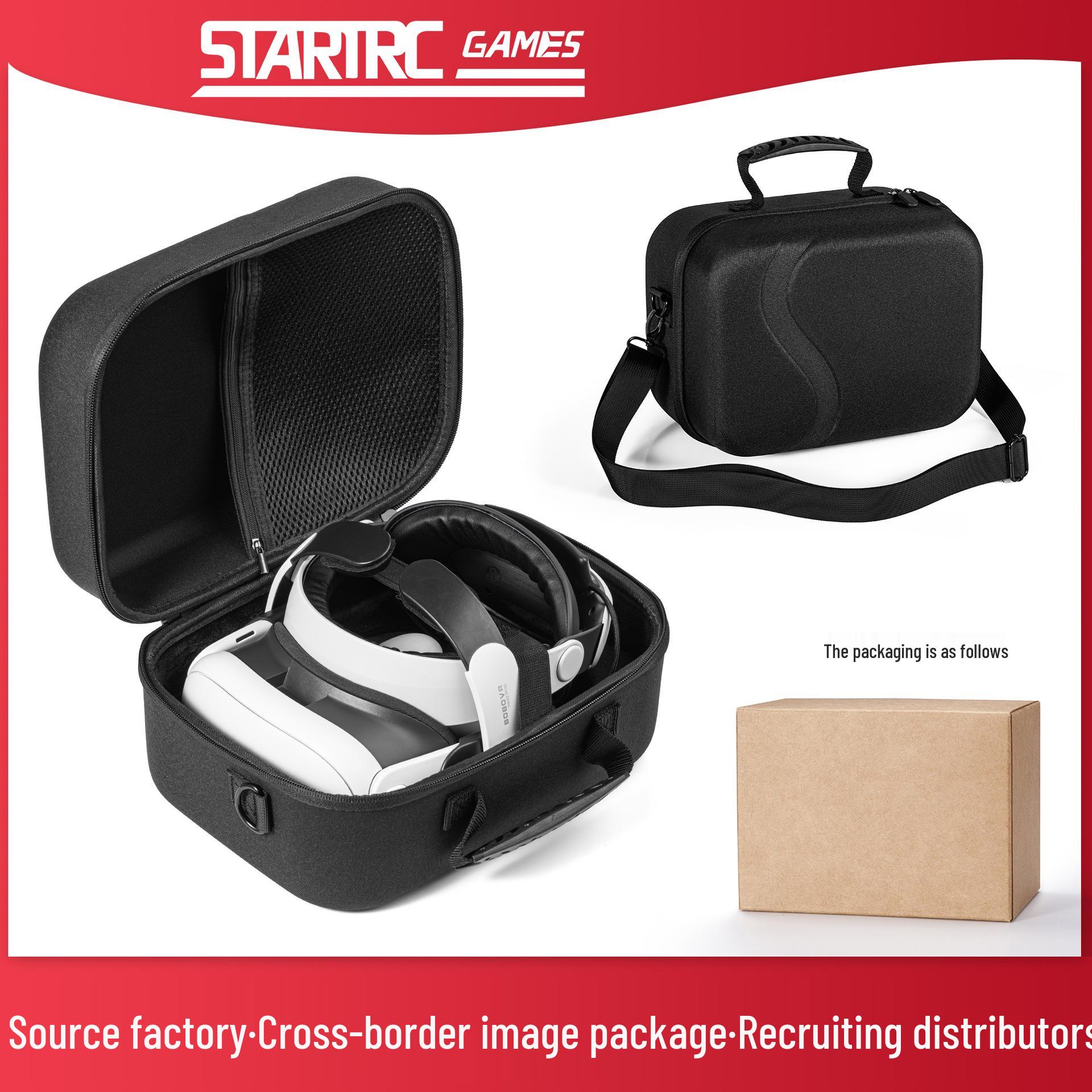 DEVASO Storage Bag for BOBO VR S3 Pro & M3 PRO Shoulder Bag - Meta Quest 3 Accessories.
DEVASO Storage Bag for BOBO VR S3 Pro & M3 PRO Shoulder Bag - Meta Quest 3 Accessories.
