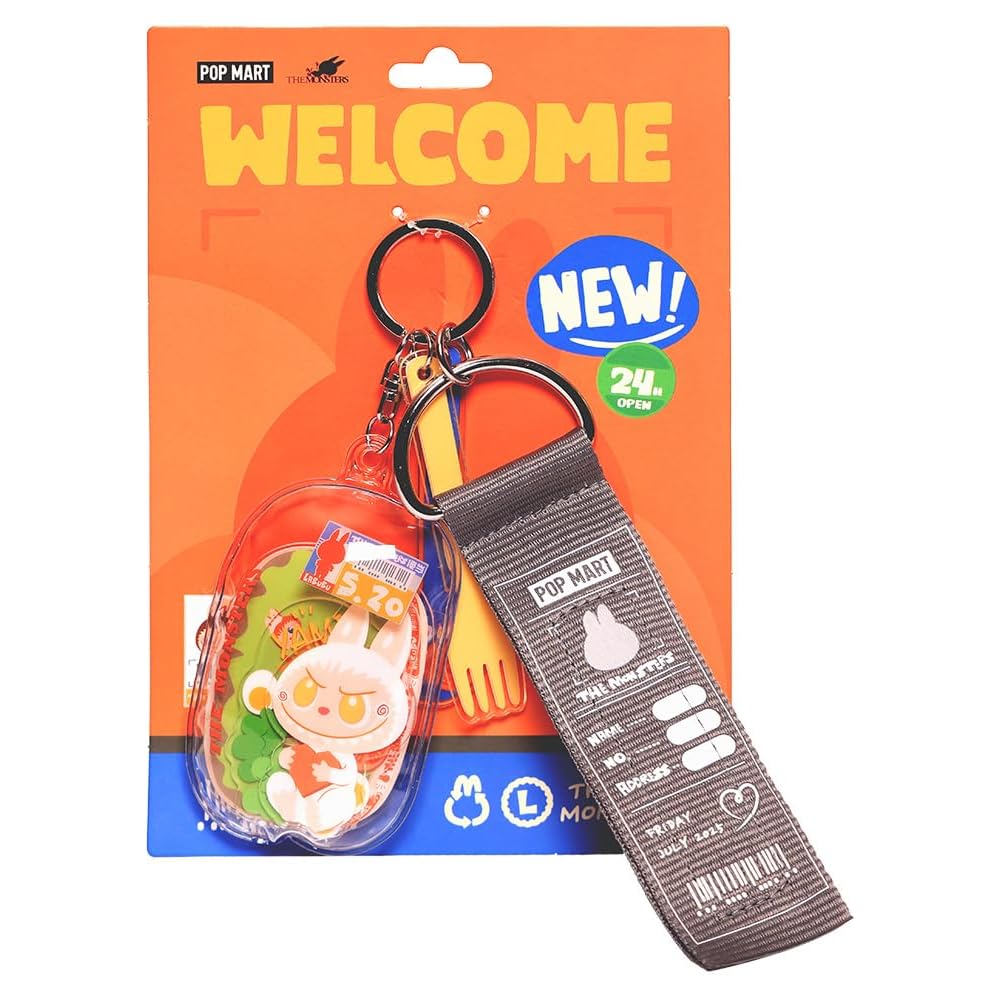 Pop Mart The Monsters Keychain Novelty Accessory
Pop Mart The Monsters Keychain Novelty Accessory