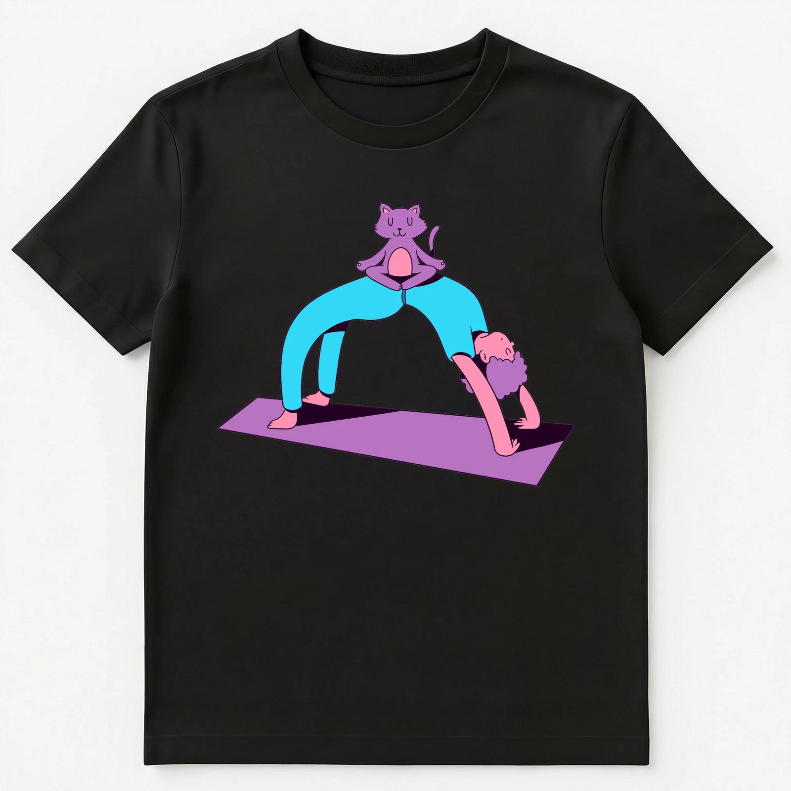 Funny Yoga With A Cat Graphic Unisex T-Shirt XL
Funny Yoga With A Cat Graphic Unisex T-Shirt XL