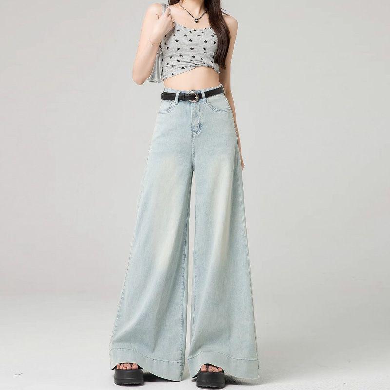 Women s Black High-Waisted Micro-Flare Jeans: Spring 2025 Loose, Floor-Length, Slimming Fit XS
Women s Black High-Waisted Micro-Flare Jeans: Spring 2025 Loose, Floor-Length, Slimming Fit XS