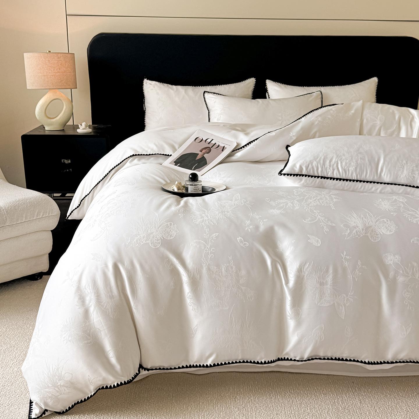 Skin-Friendly Embroidered Duvet Cover & Bed Sheet 3-Piece Set for Dorm Bunk Beds Sheet 3-piece, Duvet 150x200
Skin-Friendly Embroidered Duvet Cover & Bed Sheet 3-Piece Set for Dorm Bunk Beds Sheet 3-piece, Duvet 150x200