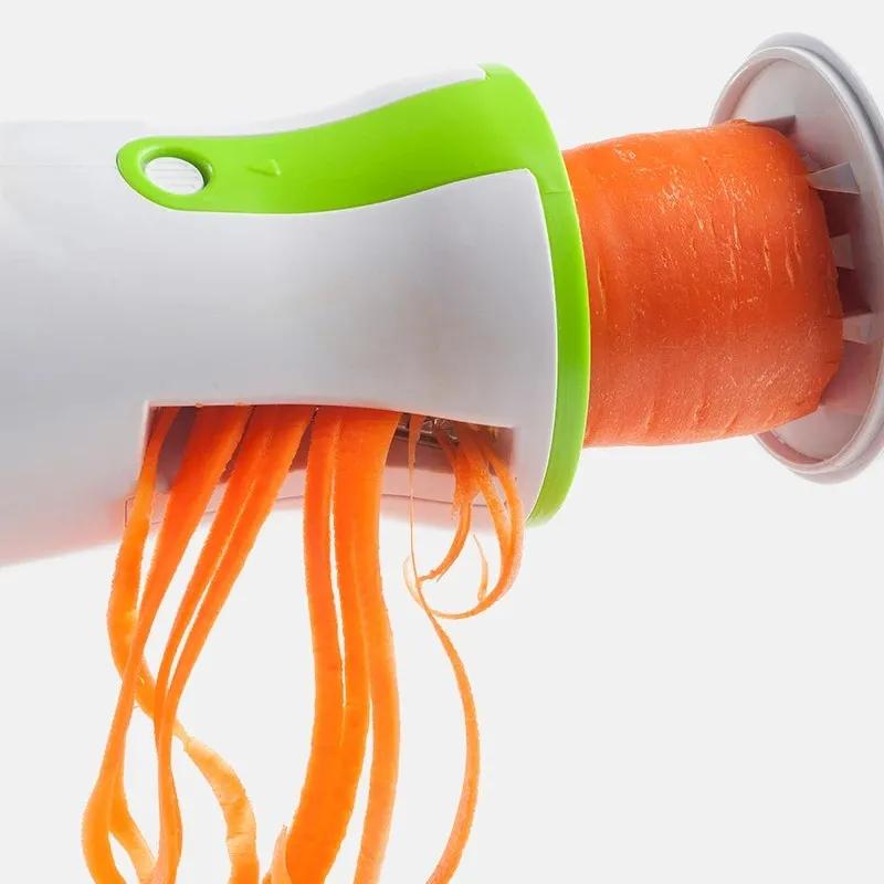 NEW Handheld Vegetable Peeler Portable Spaghetti Spiralizer Brushes Cutter Fruit Slicer Potatoes Salad Tools Kitchen Cooking Tools Light yellow
NEW Handheld Vegetable Peeler Portable Spaghetti Spiralizer Brushes Cutter Fruit Slicer Potatoes Salad Tools Kitchen Cooking Tools Light yellow