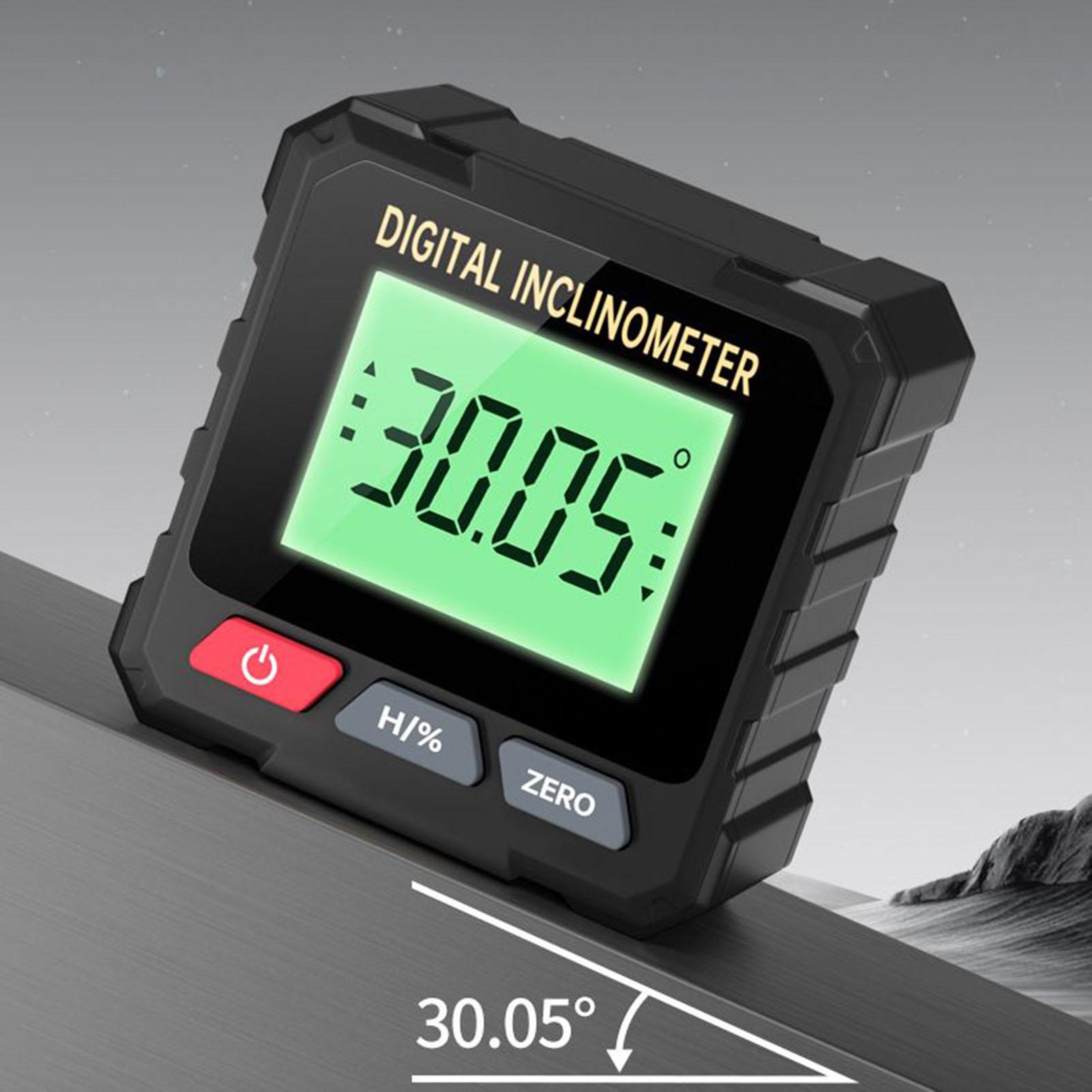 Digital Inclinometer 4-Side Measuring Tool with Backlight Magnetic Angle Gauge for Woodworking Golf Home Renovation Door China Mainland
Digital Inclinometer 4-Side Measuring Tool with Backlight Magnetic Angle Gauge for Woodworking Golf Home Renovation Door China Mainland