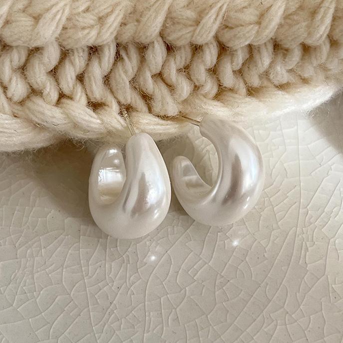 PONYKISS Sterling Silver Needle Letter C Pearl Stud Earrings for Women Trendy Fashion Minimalist Accessories
PONYKISS Sterling Silver Needle Letter C Pearl Stud Earrings for Women Trendy Fashion Minimalist Accessories