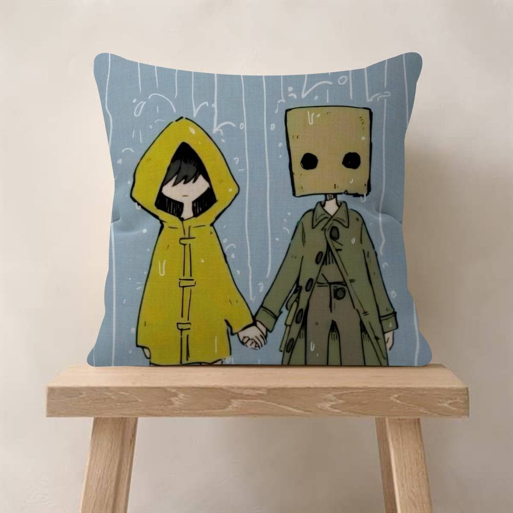 Game Little horror Nightmares Personalized picture text home decorative pillows Household Gifts 45x45cm 30x30cm
Game Little horror Nightmares Personalized picture text home decorative pillows Household Gifts 45x45cm 30x30cm