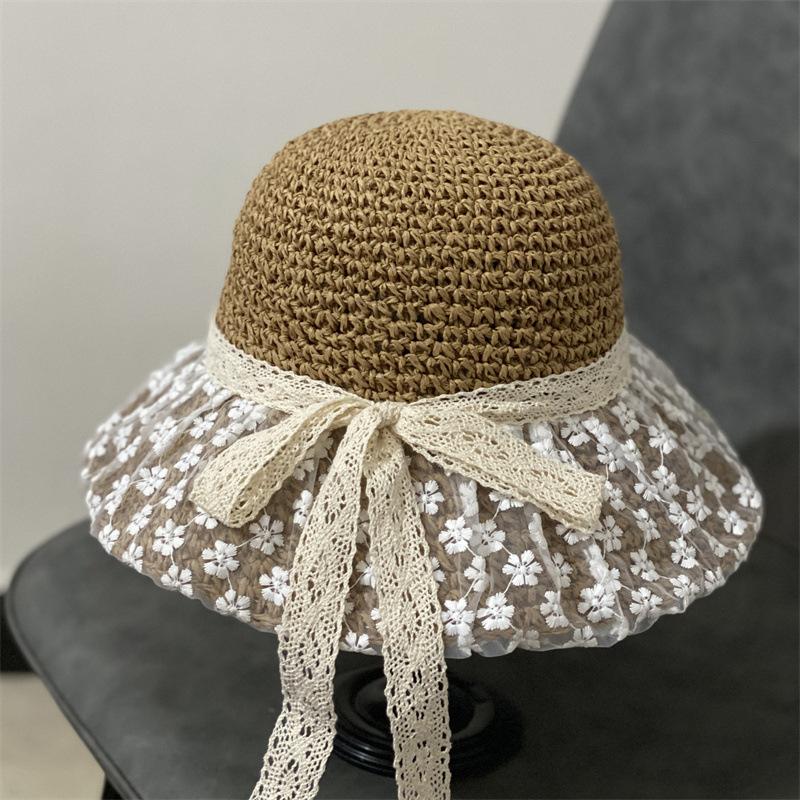 Small fresh and versatile lace strap bow hat women s summer outing big brim beach hat straw hat women s summer M(56-58cm) хаки
Small fresh and versatile lace strap bow hat women s summer outing big brim beach hat straw hat women s summer M(56-58cm) хаки