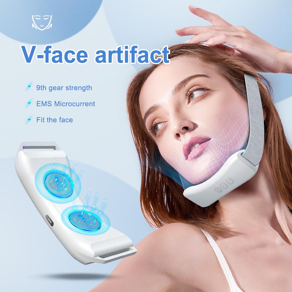 Новое устройство красоты EMS V-Face, средство для уменьшения двойного подбородка, лифтинг лица, массаж для похудения, уход за кожей, против морщин, вибрационный массаж лица
Новое устройство красоты EMS V-Face, средство для уменьшения двойного подбородка, лифтинг лица, массаж для похудения, уход за кожей, против морщин, вибрационный массаж лица