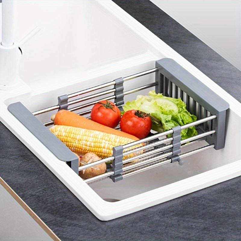 Space-Saving Over Sink Dish Rack – Adjustable Stainless Steel! Expandable for Fruit/Vegetable Washing & Cookware Storage
Space-Saving Over Sink Dish Rack – Adjustable Stainless Steel! Expandable for Fruit/Vegetable Washing & Cookware Storage