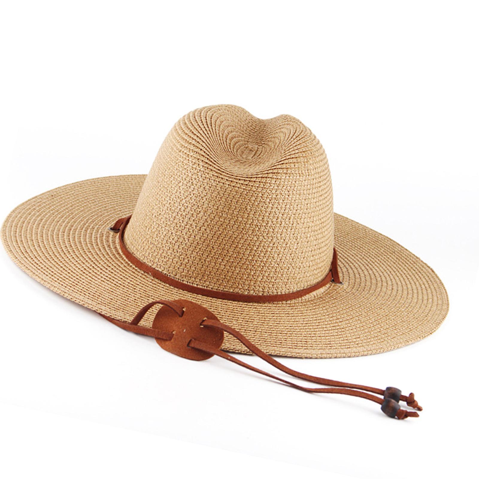 Stylish Woven Straw Panama Hat Windproof Chin Cord Sun Protective Wide Brims Hat for Him and Her Beach Vacation Headwear хаки
Stylish Woven Straw Panama Hat Windproof Chin Cord Sun Protective Wide Brims Hat for Him and Her Beach Vacation Headwear хаки