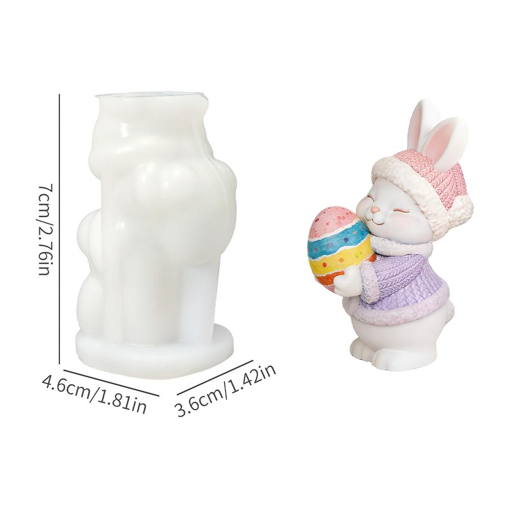 Candle Making Mold Beginner-Friendly Easter Bunny Silicone Mold Bunny Egg Resin Mold Multi-Functional For Easter Decorations Diy
Candle Making Mold Beginner-Friendly Easter Bunny Silicone Mold Bunny Egg Resin Mold Multi-Functional For Easter Decorations Diy