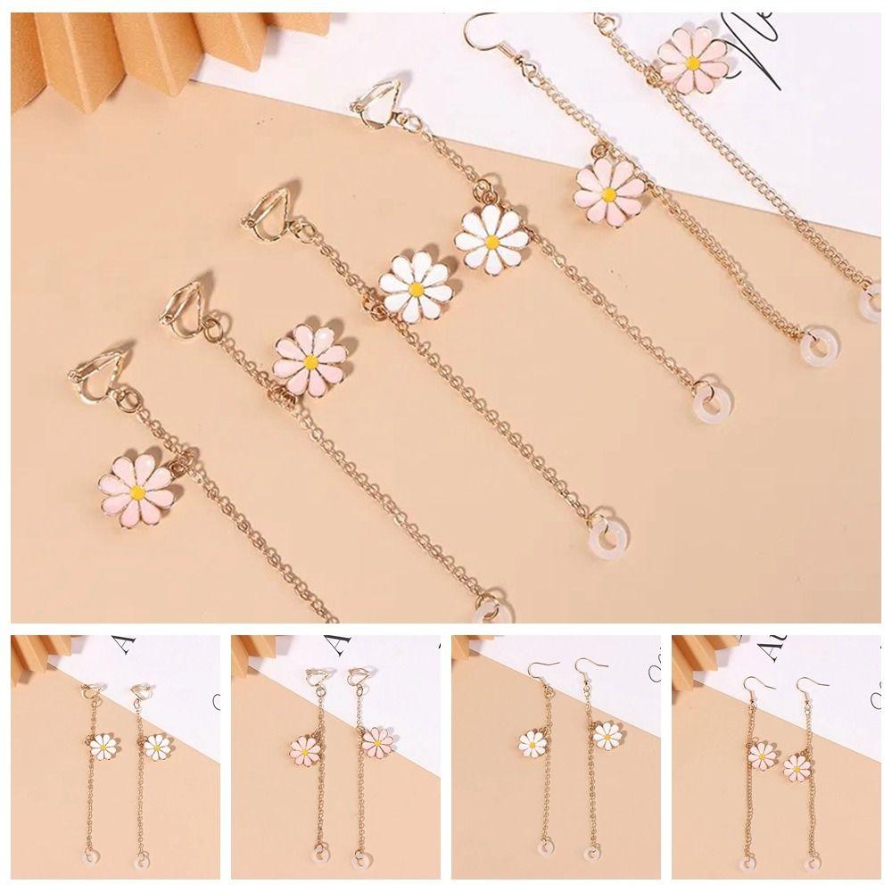 2pcs/pair Daisy Headphone Chains Ear Decor Earphones Chain Clip Best Gifts ear hook-White Daisy
2pcs/pair Daisy Headphone Chains Ear Decor Earphones Chain Clip Best Gifts ear hook-White Daisy
