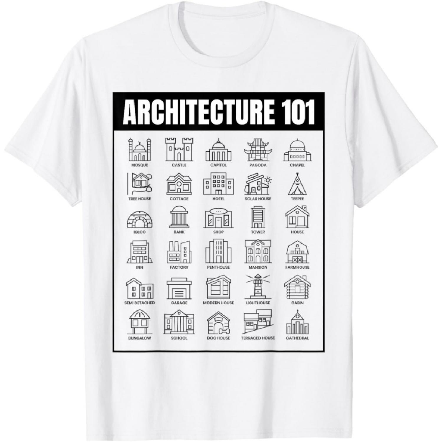 Architecture 101 Shirt for Architect Architecture Student T-Shirt XXXXXL білий
Architecture 101 Shirt for Architect Architecture Student T-Shirt XXXXXL білий