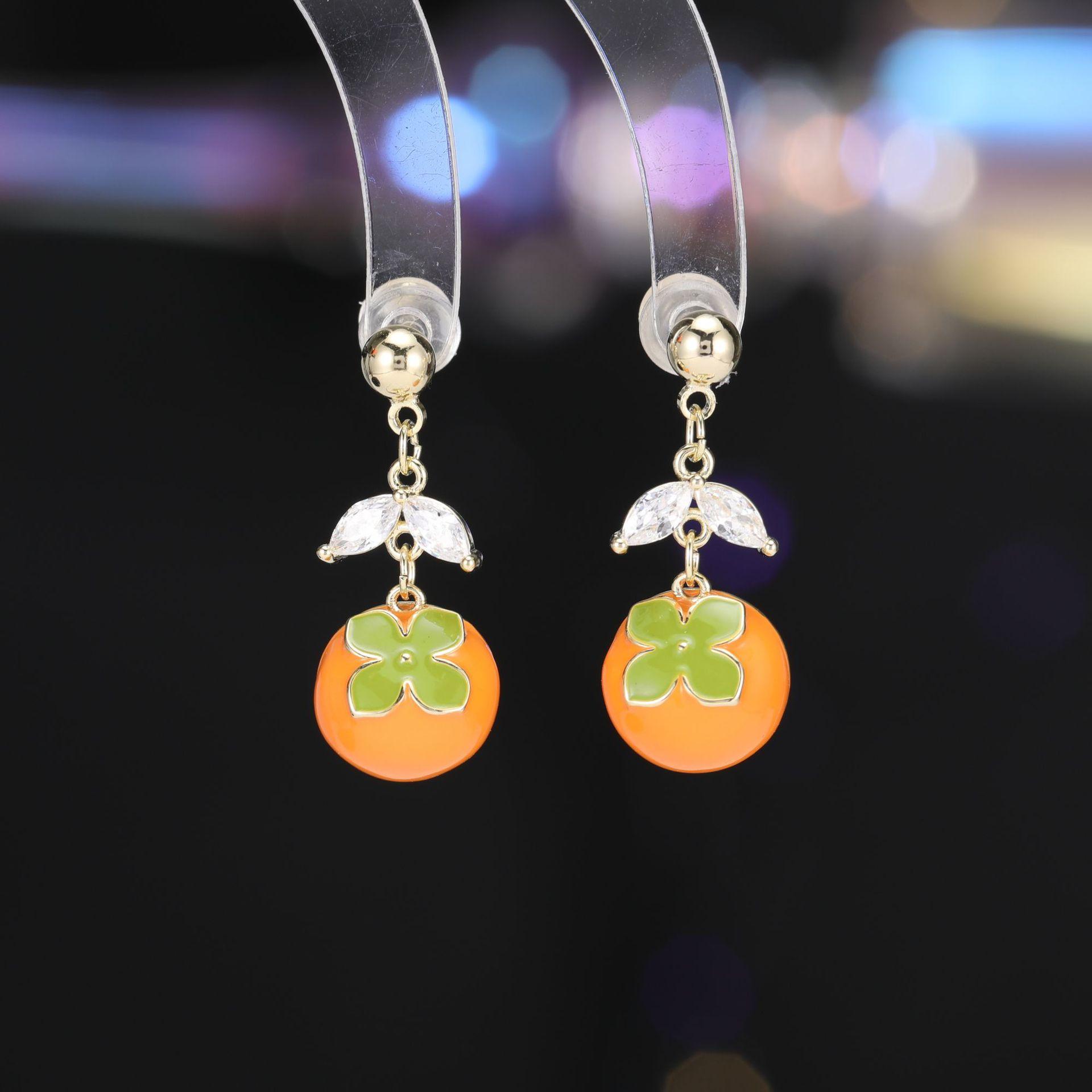 Women s Light Luxury Design Elegant Drop Glazed Persimmon Long Earrings Fashionable And Versatile Niche Design Earrings
Women s Light Luxury Design Elegant Drop Glazed Persimmon Long Earrings Fashionable And Versatile Niche Design Earrings