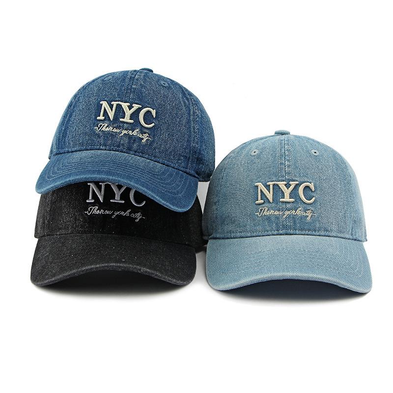 Embroidered Denim Baseball Cap Men and Women Washing Old Retro Baseball Cap Outdoor Sun Hat Women Casual adjustable
Embroidered Denim Baseball Cap Men and Women Washing Old Retro Baseball Cap Outdoor Sun Hat Women Casual adjustable