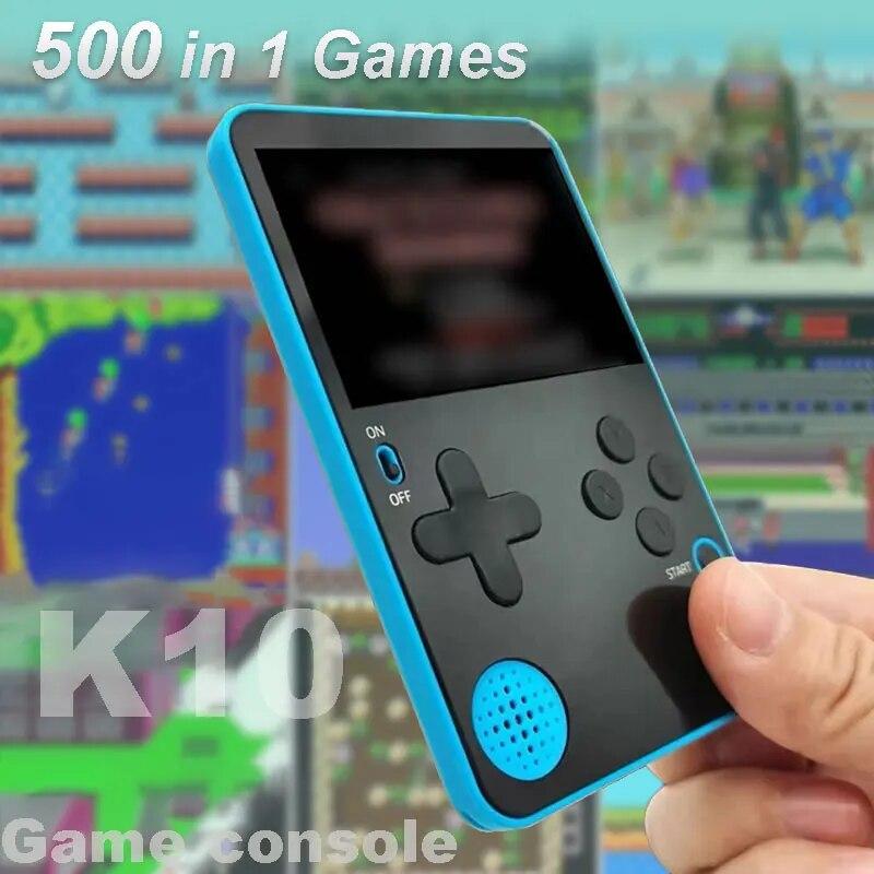 K10 тонкий мини-карманный портативный игровой плеер 2,4-дюймовая игровая консоль 500 классических игр Ultra K10 ретро игровой автомат Game Boy
K10 тонкий мини-карманный портативный игровой плеер 2,4-дюймовая игровая консоль 500 классических игр Ultra K10 ретро игровой автомат Game Boy