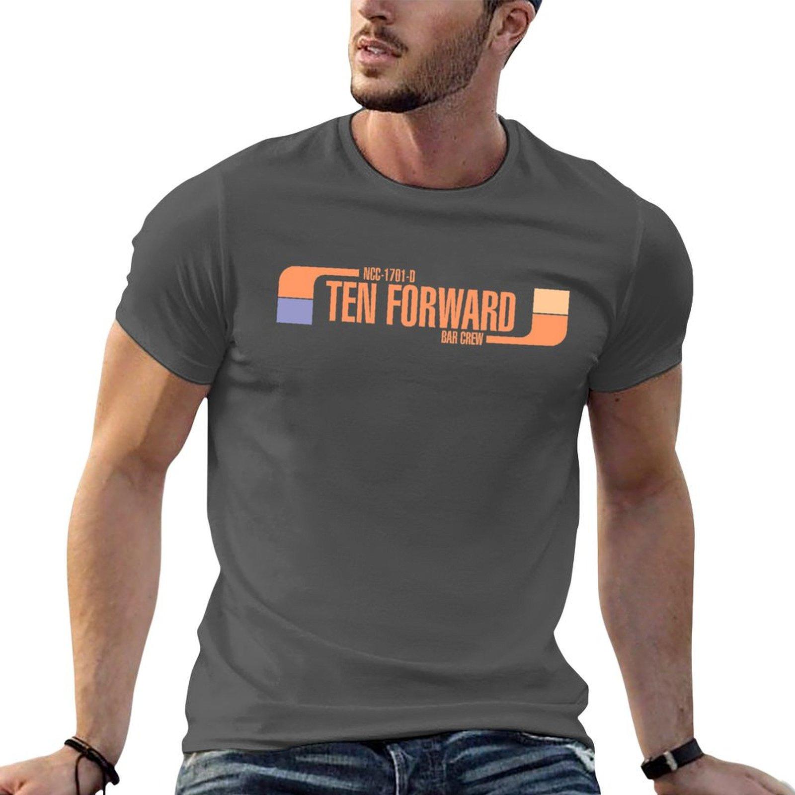 Ten Forward Bar Crew NCC 1701-D T-Shirt man t shirt luxury man t shirts high quality luxury brand T-Shirt 4XL
Ten Forward Bar Crew NCC 1701-D T-Shirt man t shirt luxury man t shirts high quality luxury brand T-Shirt 4XL
