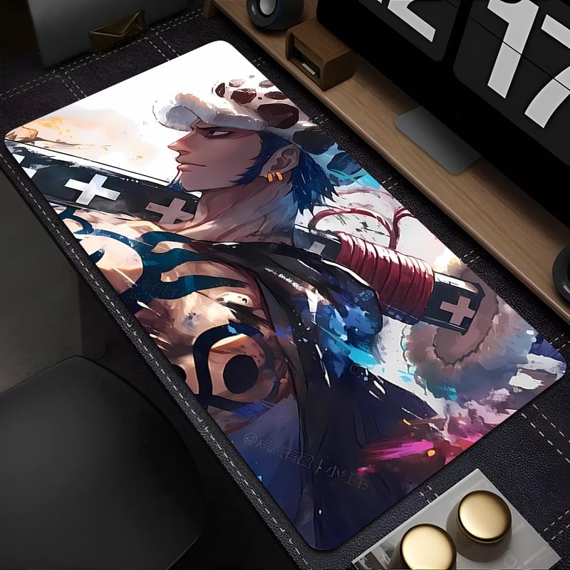 Gaming Mouse Pad one piece Law Anime PC Computer Gamer Desk Mouse Mat For CS GO Office Laptop Kawaii Edge White Mousepad 30x60x0.2cm
Gaming Mouse Pad one piece Law Anime PC Computer Gamer Desk Mouse Mat For CS GO Office Laptop Kawaii Edge White Mousepad 30x60x0.2cm