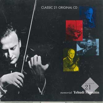 CD YEHUDI MENUHIN - Classic 21 Original Cd Memorial Yeh CC210003 EMI Japan Classical Used
CD YEHUDI MENUHIN - Classic 21 Original Cd Memorial Yeh CC210003 EMI Japan Classical Used