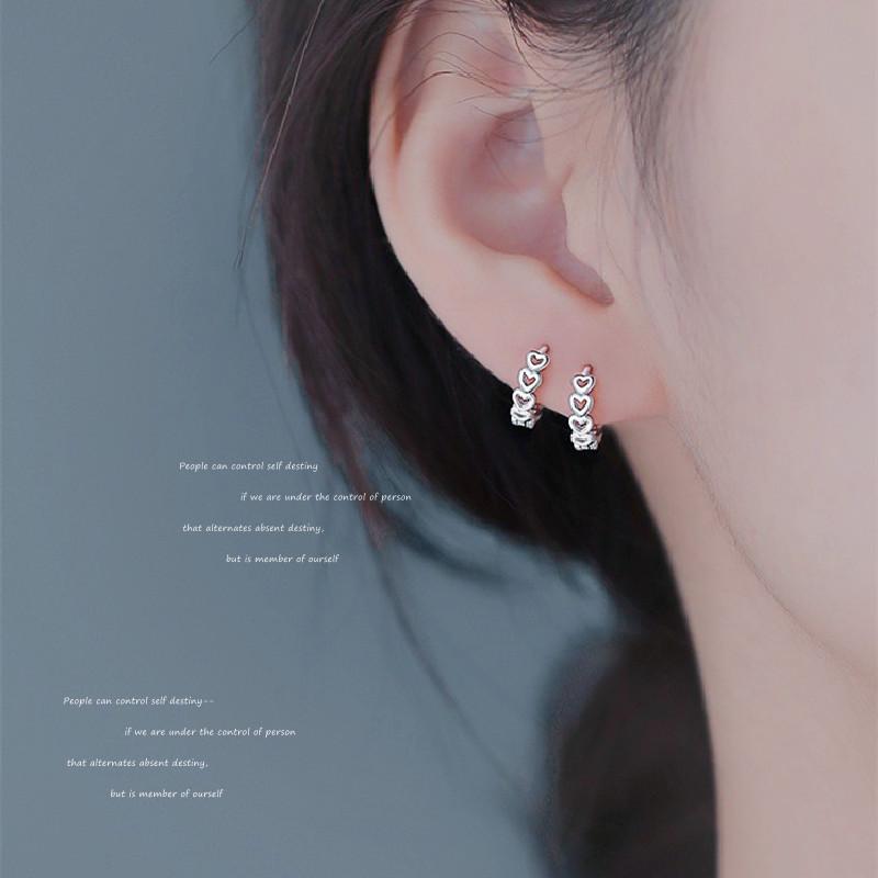 Trendy Heart-Shaped Niche Earrings for Women - Cold Style, Perfect for Students and Summer Wear
Trendy Heart-Shaped Niche Earrings for Women - Cold Style, Perfect for Students and Summer Wear
