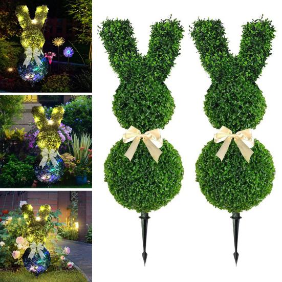 1/2Pcs Easter Bunny Artificial Plants Stake with LED Light Strip Outdoor Garden 70cm 1pc
1/2Pcs Easter Bunny Artificial Plants Stake with LED Light Strip Outdoor Garden 70cm 1pc